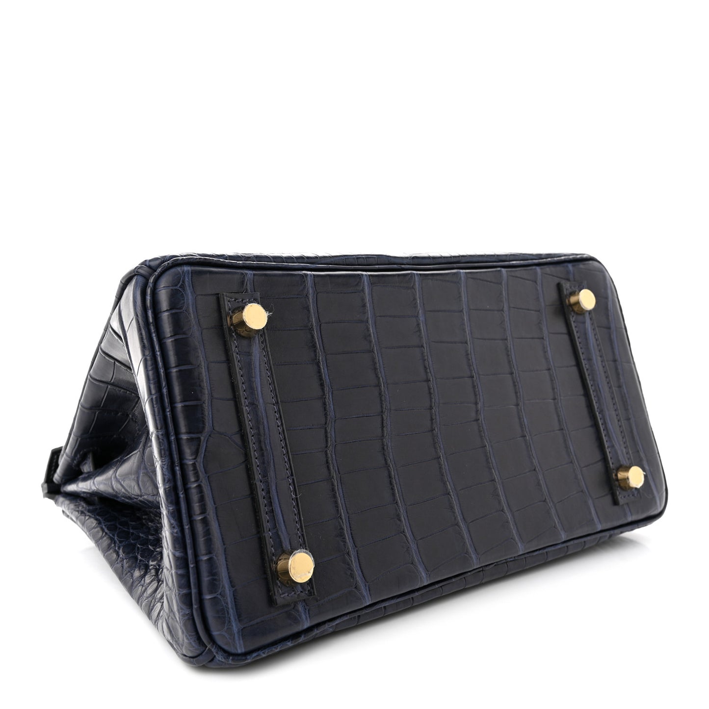 Matte Alligator Birkin 25 Bleu Indigo