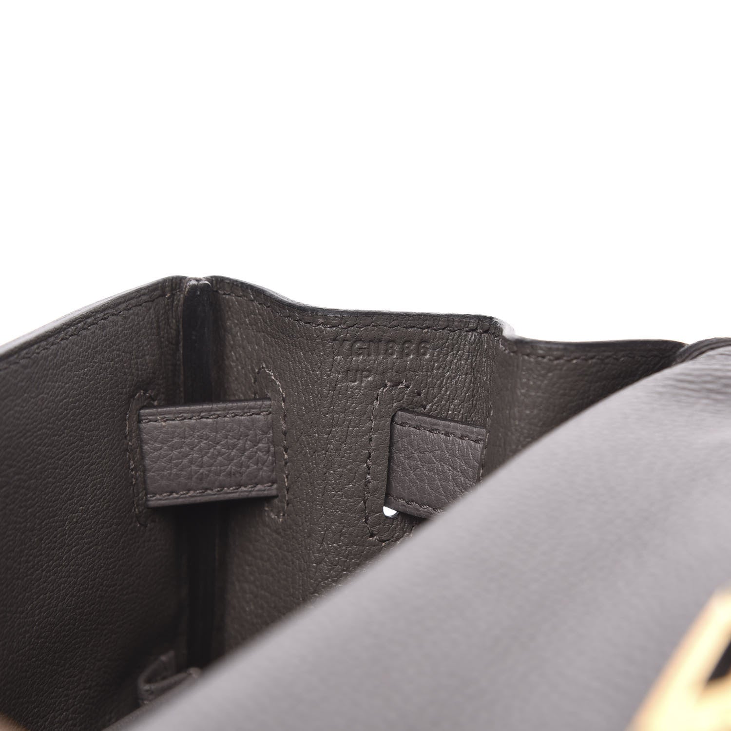 Hermes Togo Kelly Retourne 28 Etain 8 of 10