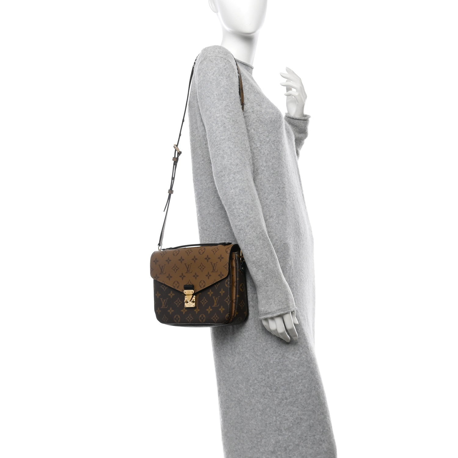 Louis Vuitton Reverse Monogram Pochette Metis 2 of 12