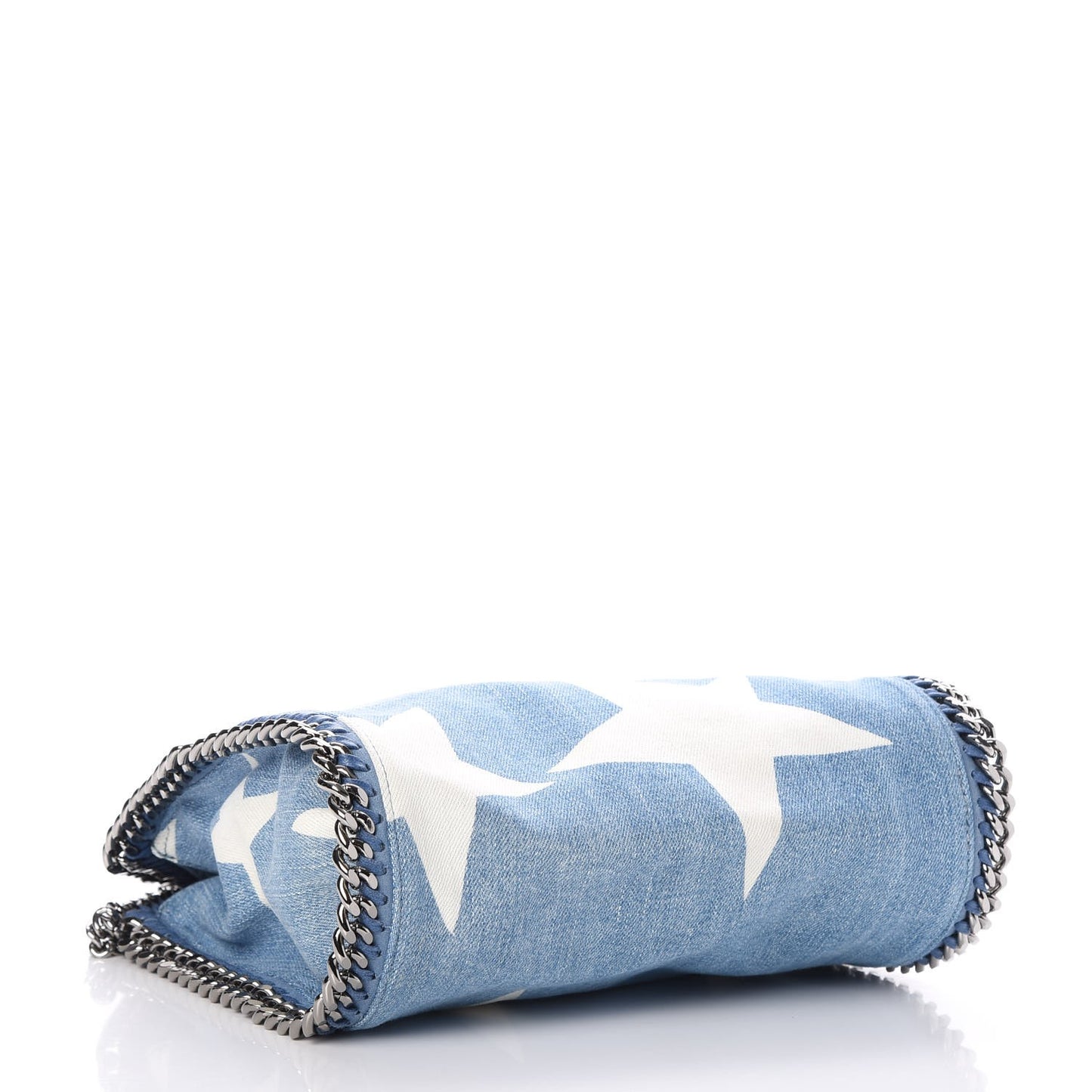 Denim Mini Star Falabella Tote Blue