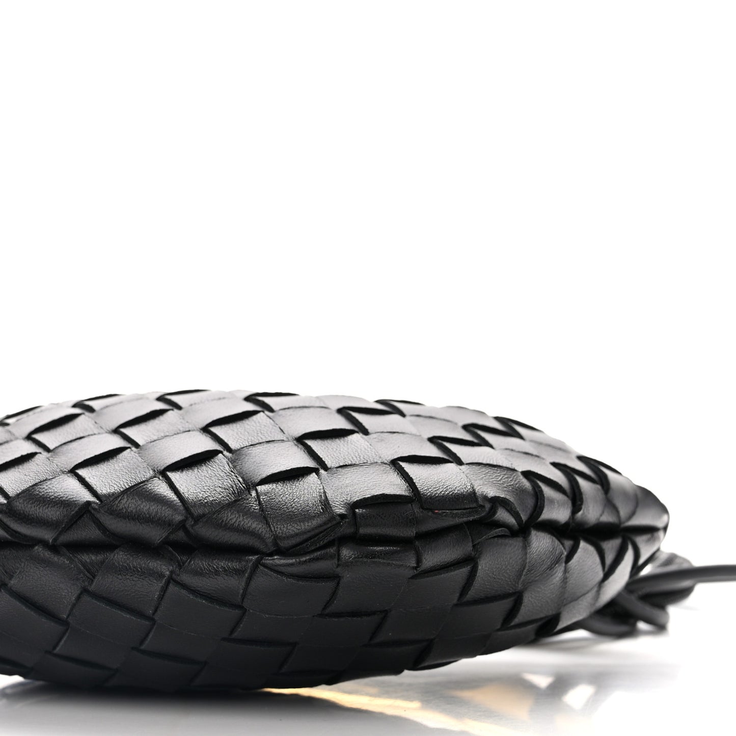 Nappa Intrecciato Mini Sardine Bag Black