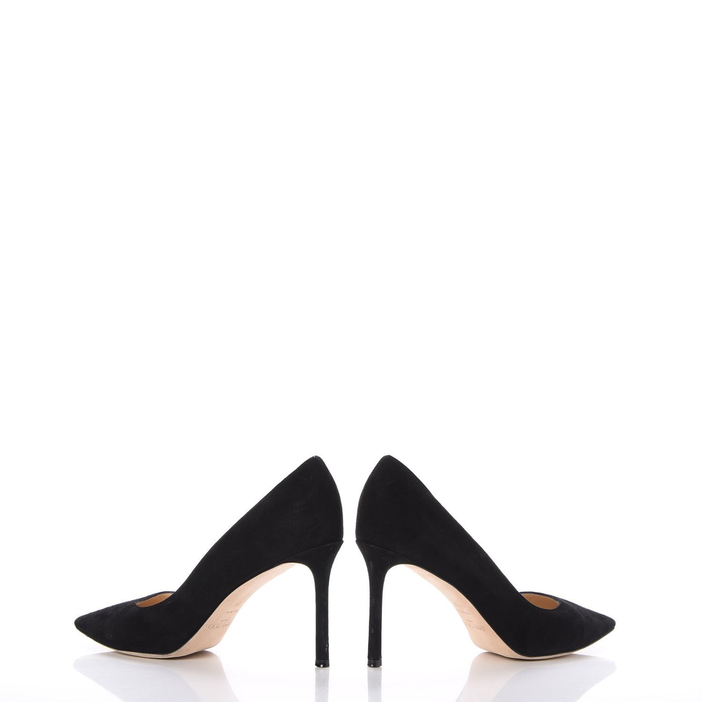 Suede Romy 85 Pumps 39 Black