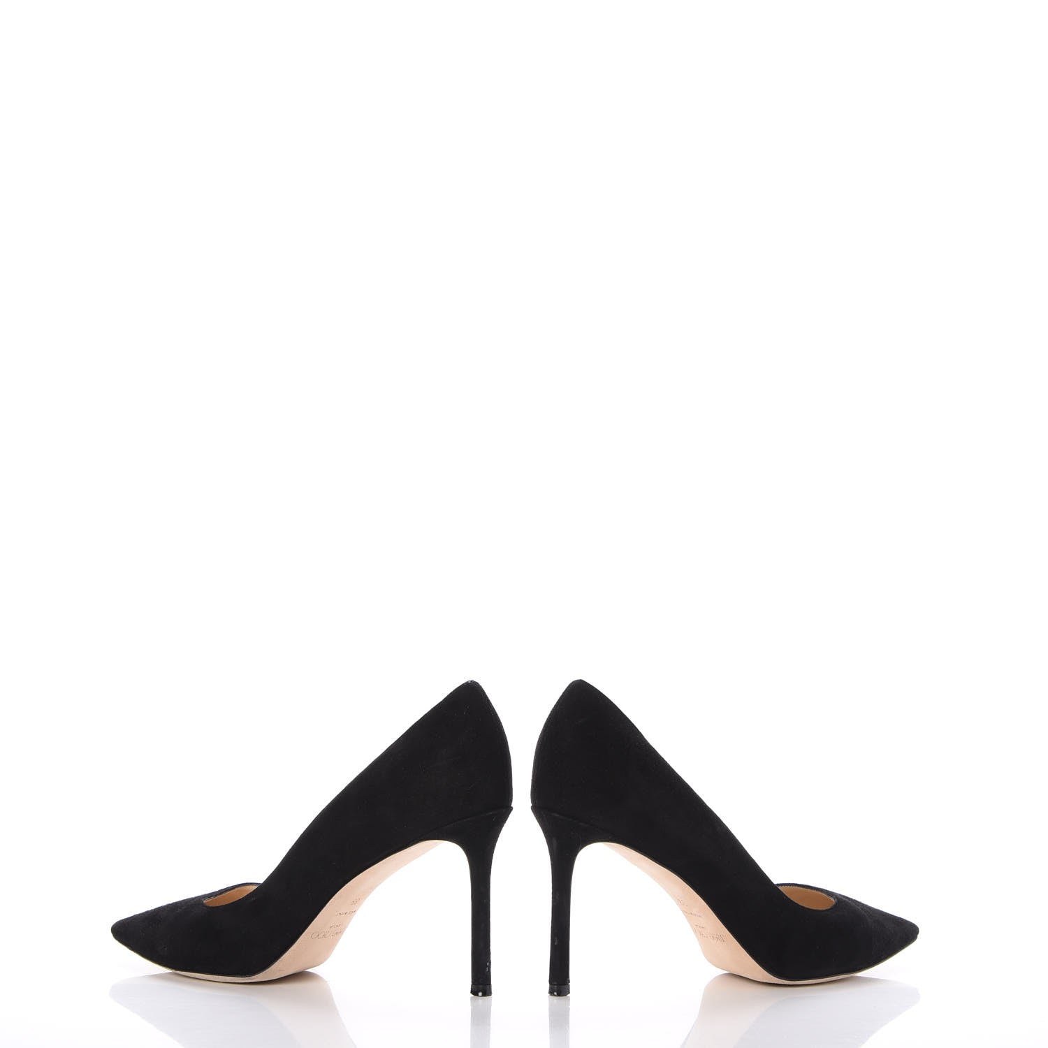 Jimmy Choo Suede Romy 85 Pumps 39 Black 5 of 13