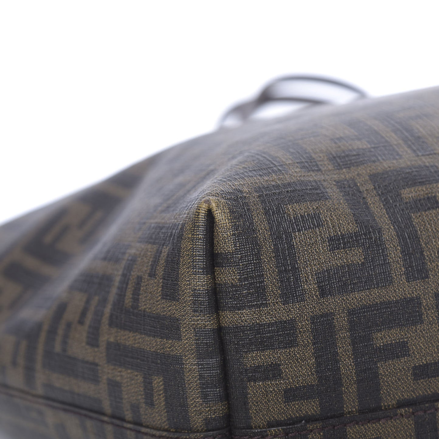 Zucca Spalmati Medium Roll Tote Tobacco Moro