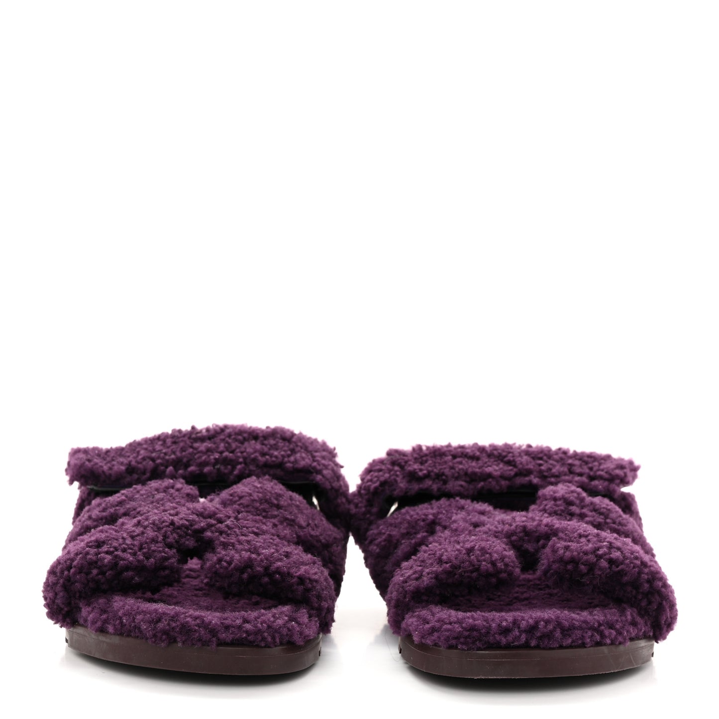 Woolskin Womens Chypre Sandals 40.5 Violet Fonce