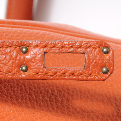 Hermes Togo Kelly Retourne 25 Orange 10 of 10
