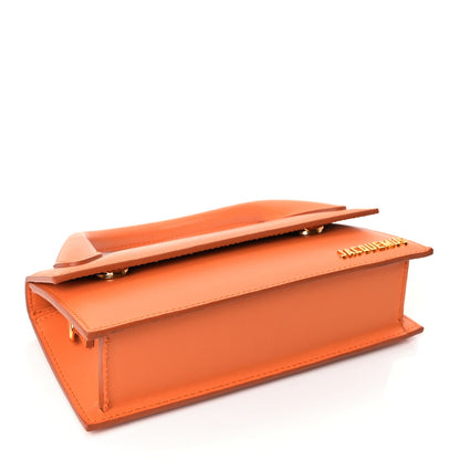 Jacquemus Smooth Calfskin Le Chiquito Long Orange 3 of 8