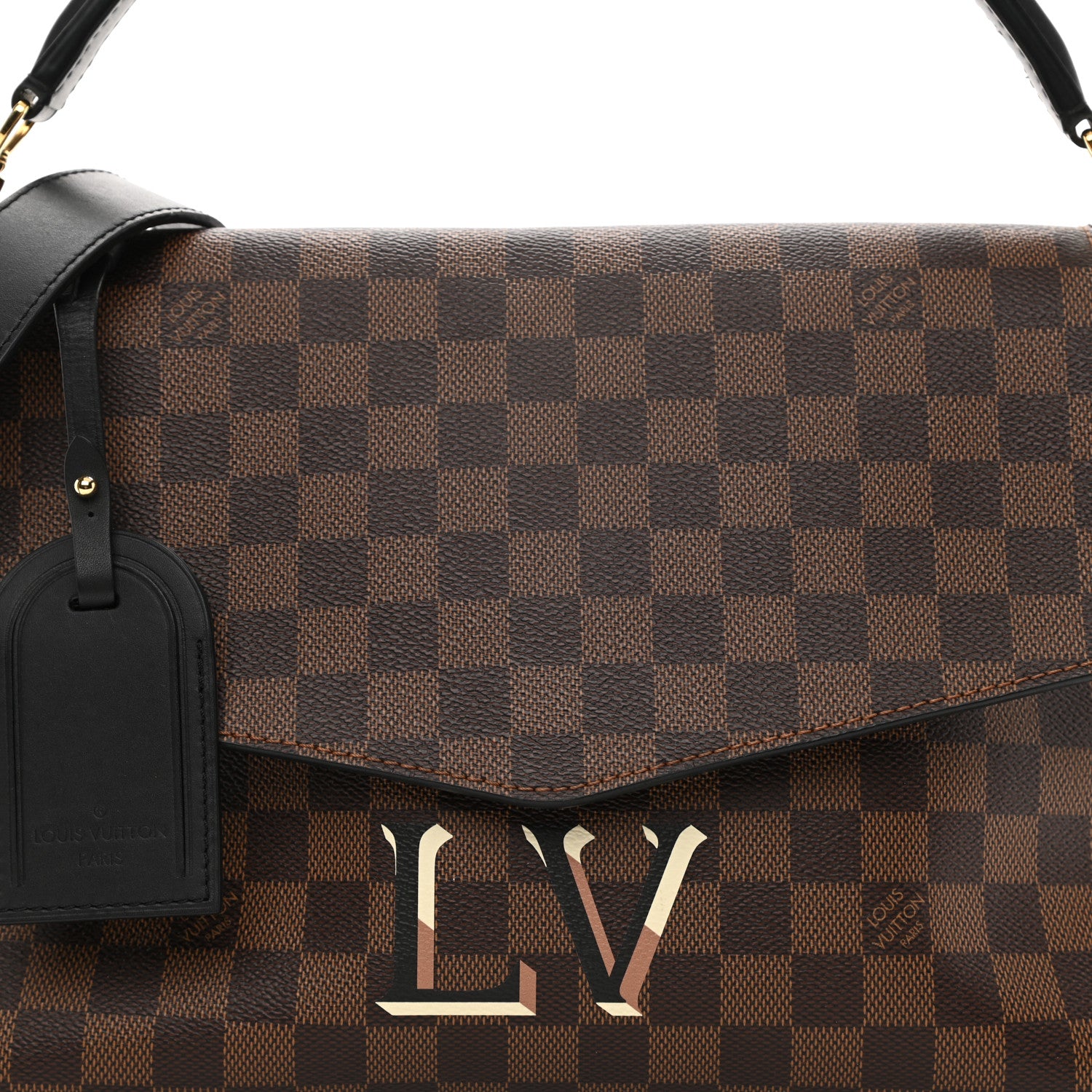 Louis Vuitton Damier Ebene Beaubourg MM 8 of 12