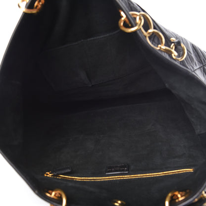 Christian Dior Lambskin Cannage Dior Soft Shopping Tote Black 5 of 18
