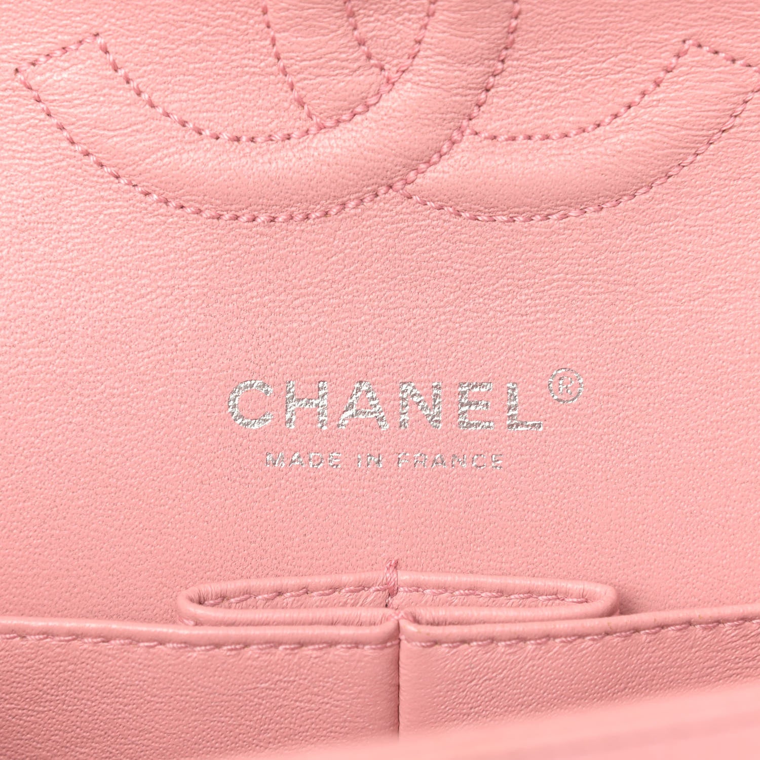 Chanel Lambskin Quilted Medium Double Flap Light Pink 6 of 18