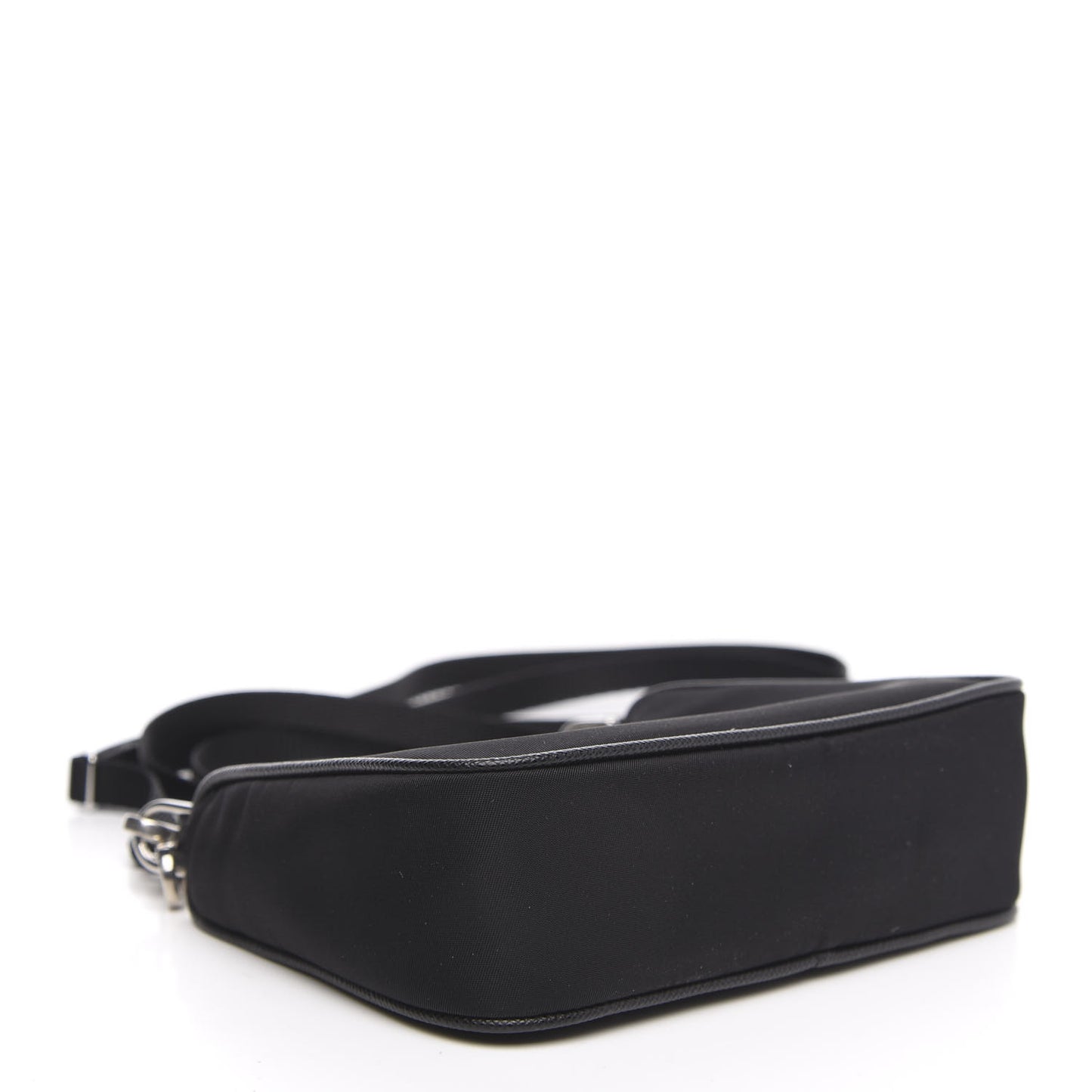 Tessuto Nylon Mini Re-Edition 2000 Shoulder Bag Black