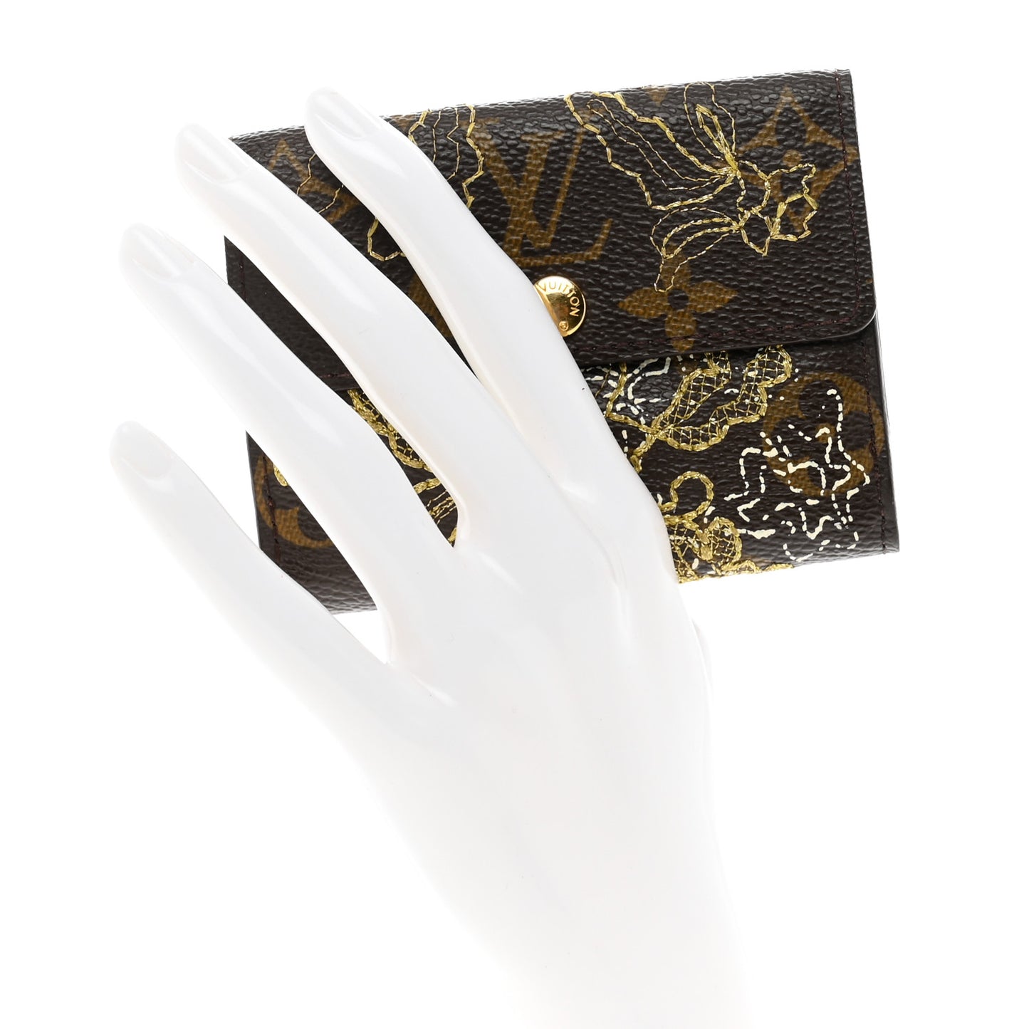 Monogram Dentelle Ludlow Wallet Gold