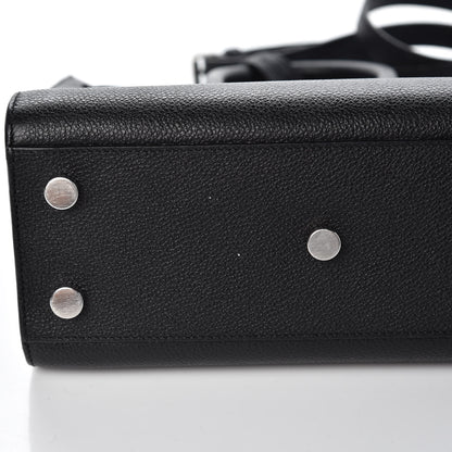Saint Laurent Grained Calfskin Nano Sac De Jour Black 9 of 16