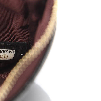 Chanel Caviar Quilted Small Cosmetic Case Black 7 of 8