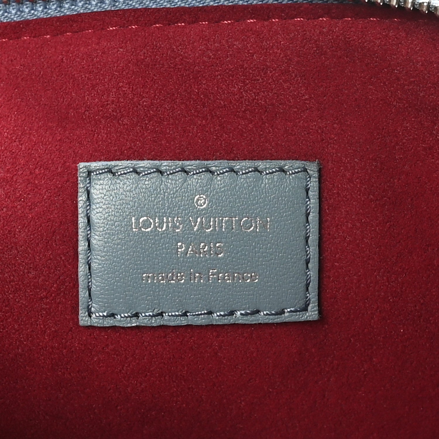 Louis Vuitton Lambskin Embossed Monogram Coussin PM Blue Glacier 6 of 12