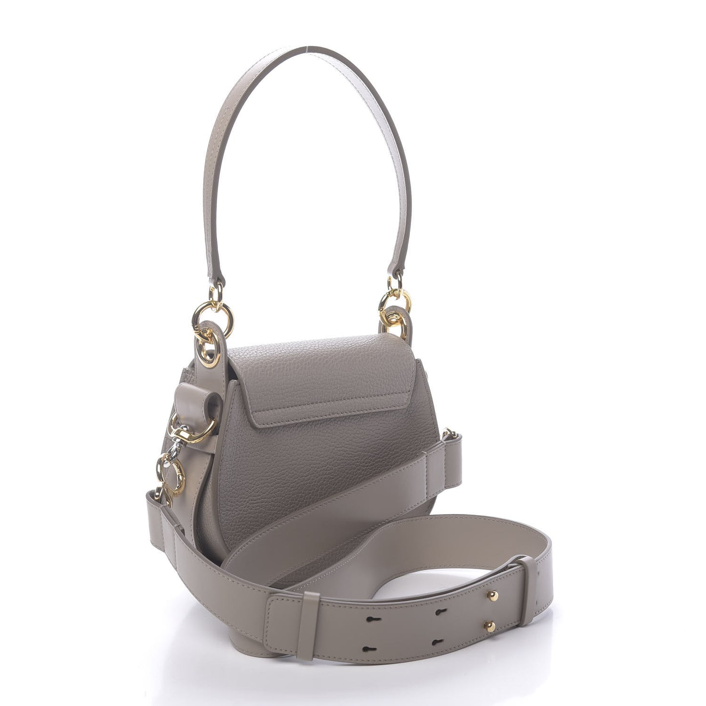 Calfskin Small Tess Bag Motty Grey