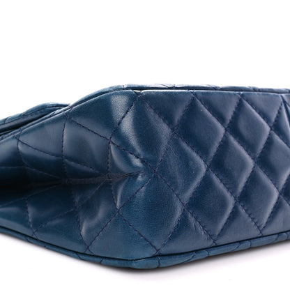 Chanel Lambskin Quilted 2.55 Reissue 226 Flap Blue 7 of 8