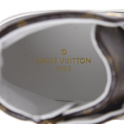 Louis Vuitton Patent Monogram Stellar Sneaker Boots 38 7 of 12