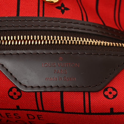 Louis Vuitton Damier Ebene Neverfull MM 6 of 9