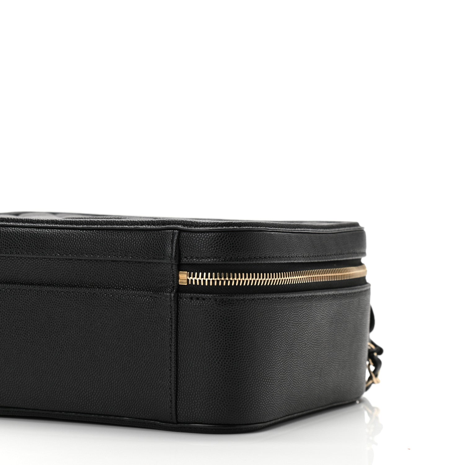 Chanel Caviar Quilted Large CC Filigree Vanity Case Black 13 of 13