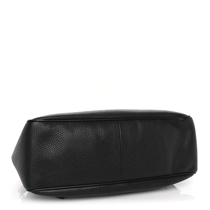 Gucci Pebbled Calfskin Medium Soho Bowler Black 3 of 8