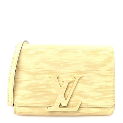 Louis Vuitton Epi Louise PM Jaune Plume Jaune Plum 1 of 7