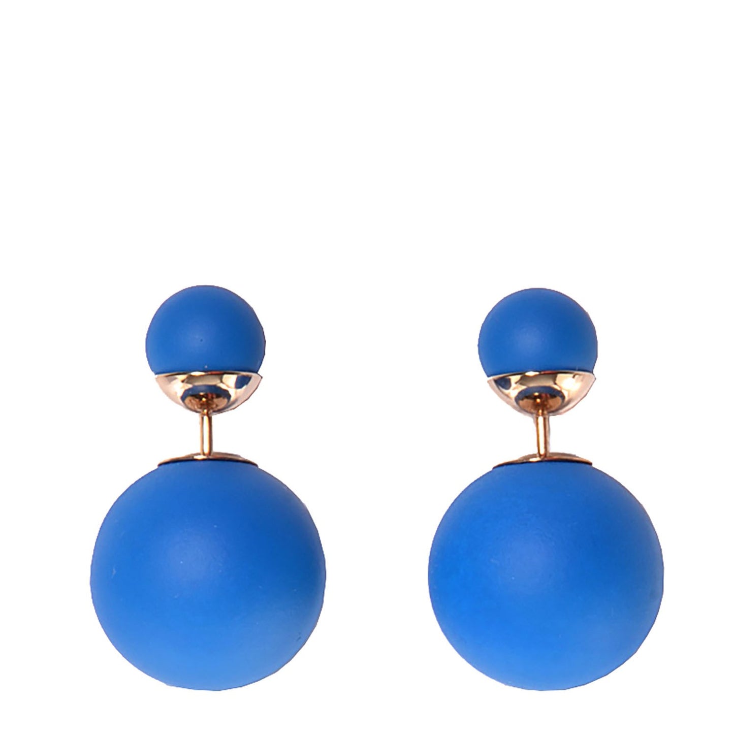 Mise En Dior Tribal Earrings Blue