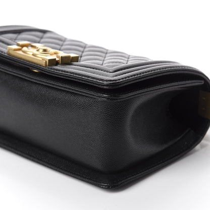 Chanel Caviar Quilted Small Boy Flap Black 7 of 11