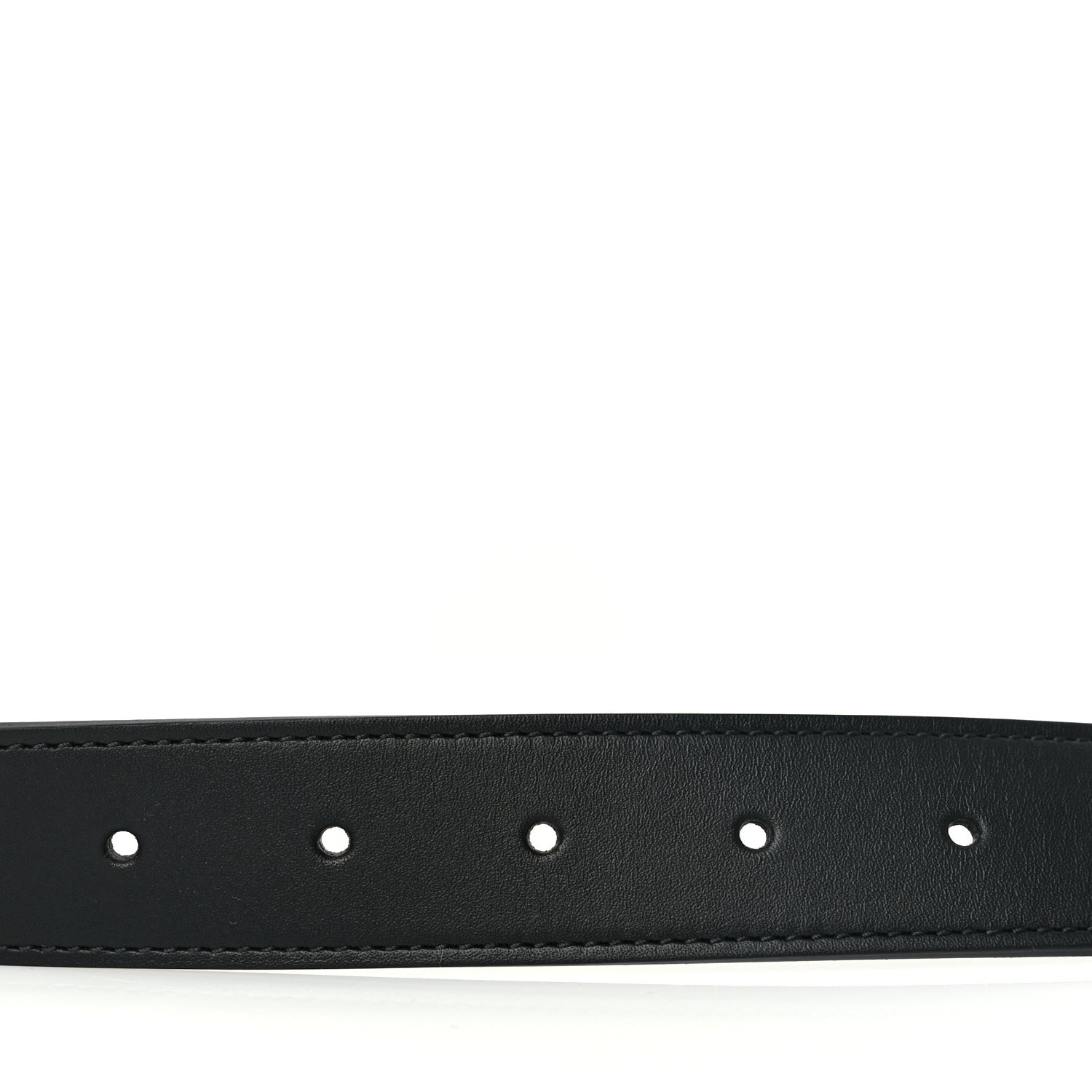 Gucci Calfskin Double G 30mm Belt 80 32 Black 5 of 5