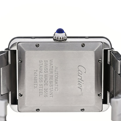 Cartier Stainless Steel 31mm Tank Solo Automatic Watch 4 of 4