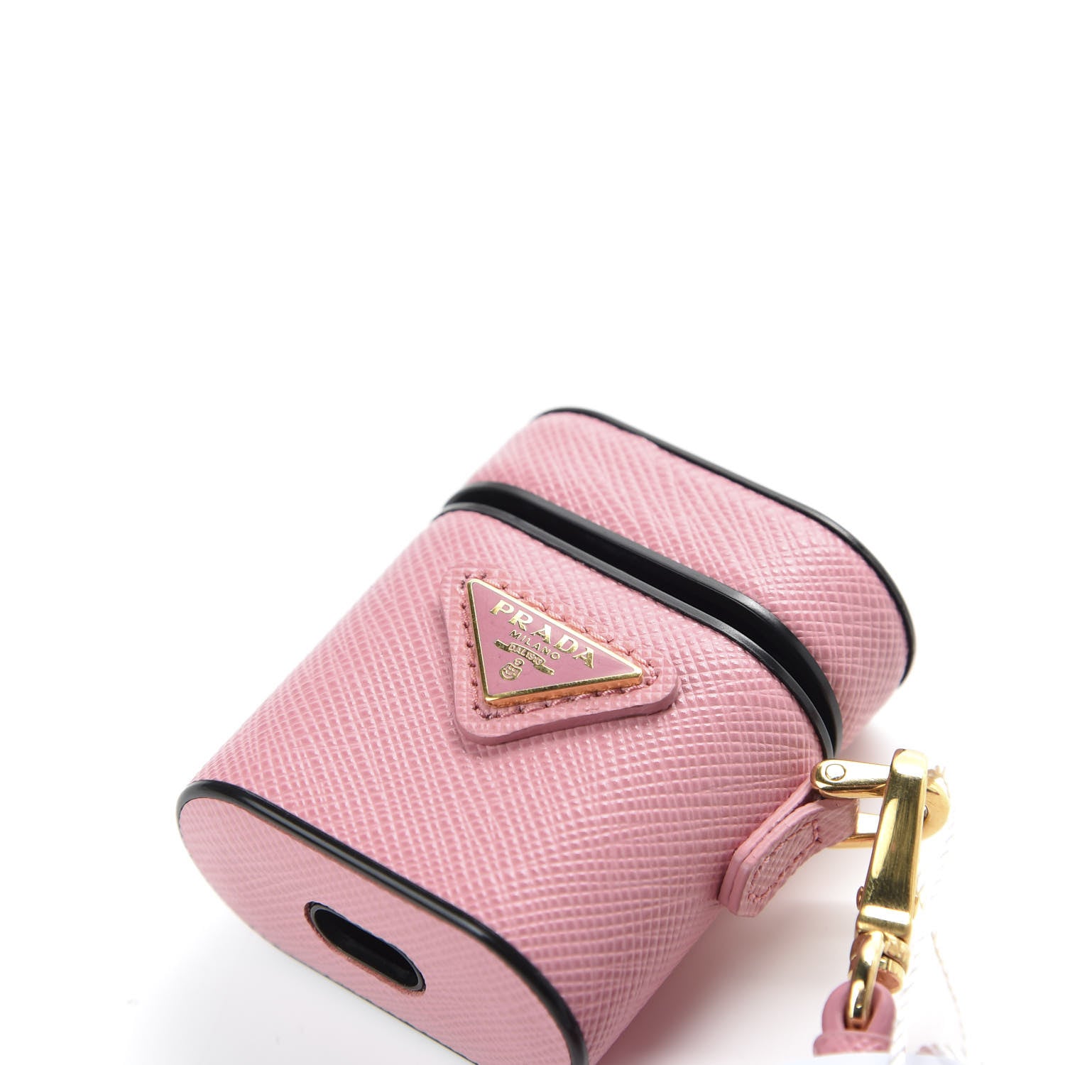 Prada Saffiano iPhone Airpods Case Pink 6 of 6