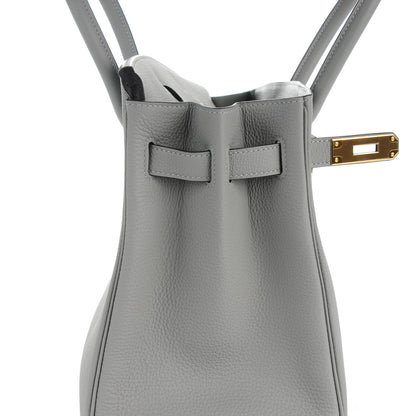 Hermes Togo Birkin 30 Gris Mouette 16 of 25