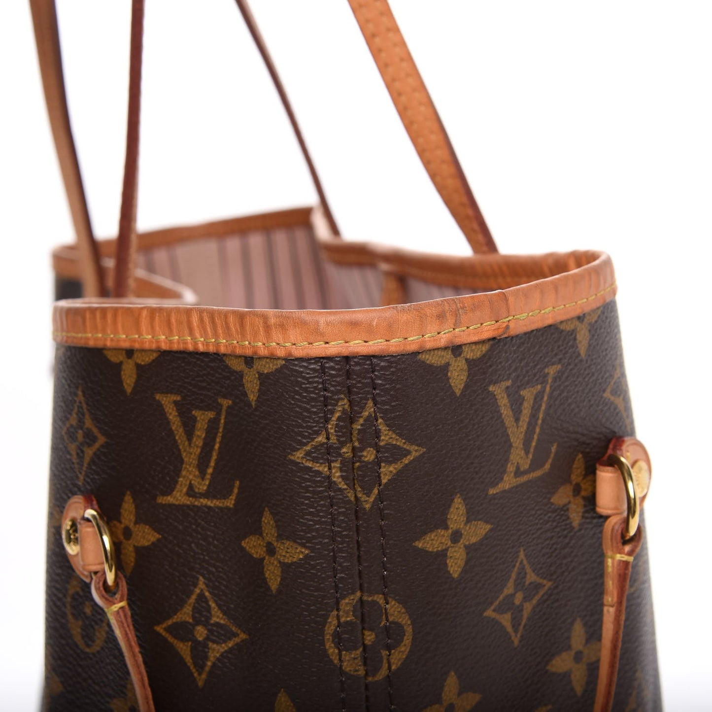 Monogram Neo Neverfull MM Rose Ballerine