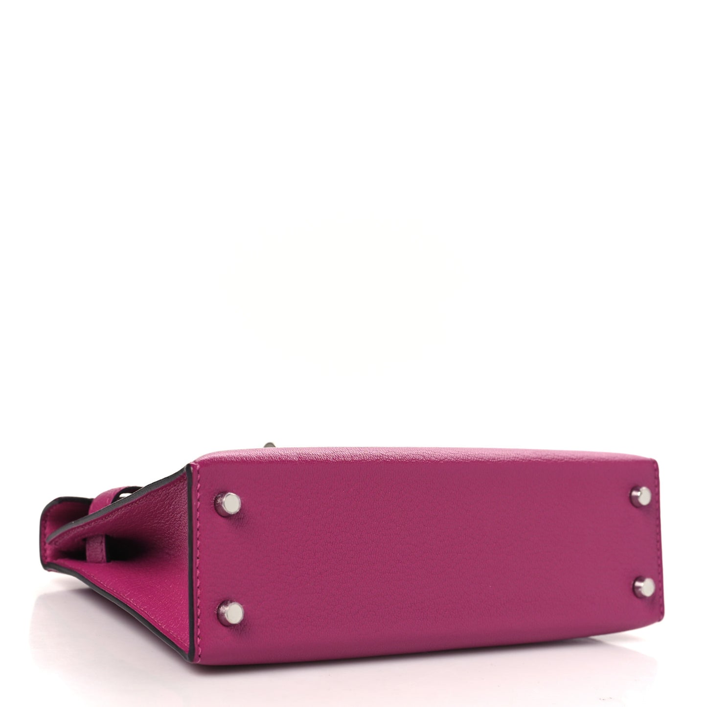 Chevre Mysore Mini Kelly Sellier 20 Rose Pourpre