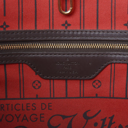 Louis Vuitton Damier Ebene Neverfull MM 7 of 14