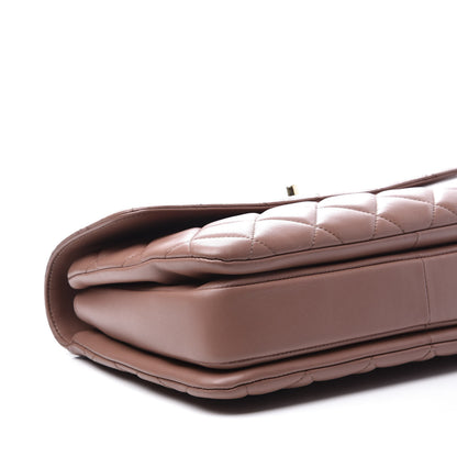 Chanel Lambskin Quilted Medium Trendy CC Flap Dual Handle Bag Nude 7 of 10