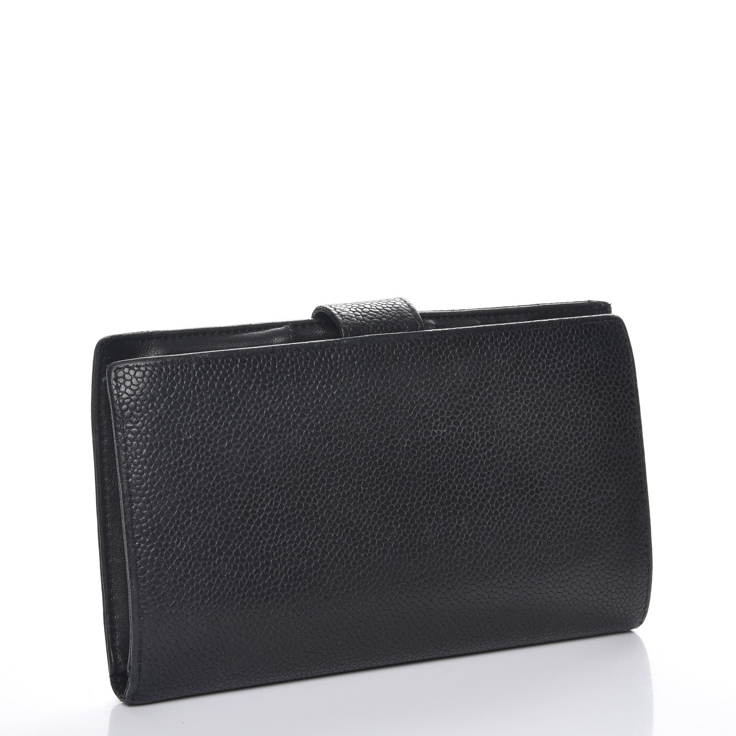 Chanel Caviar Timeless CC French Wallet Black 3 of 8