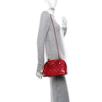 Louis Vuitton Vernis Alma BB Pomme D'Amour 2 of 10