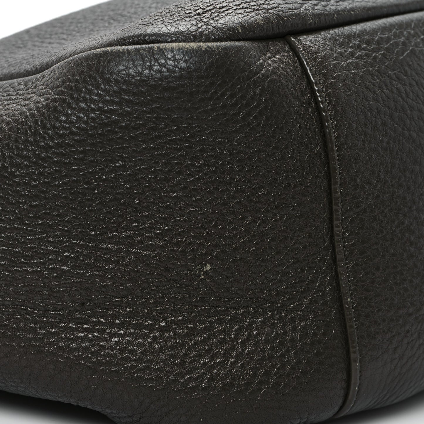 Grained Deerskin Bea Tote Musk