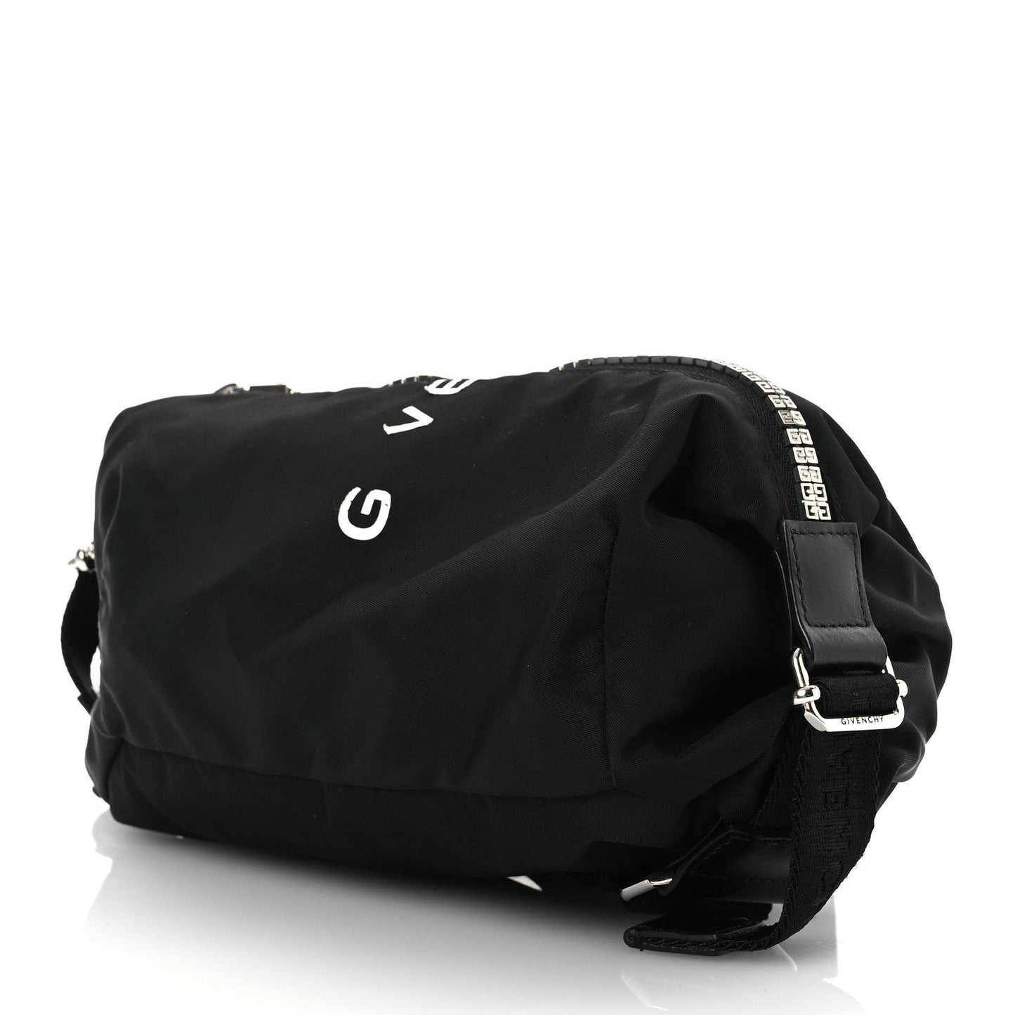 Nylon G-Zip Bum Bag Black