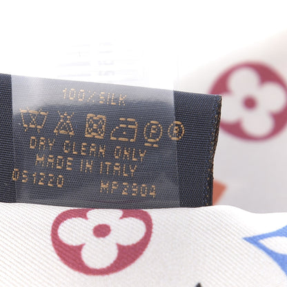 Louis Vuitton Silk Game On Bandeau Black White 4 of 4