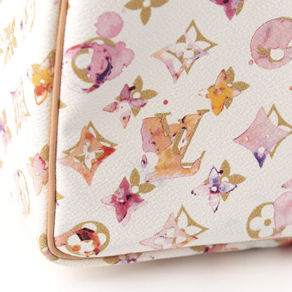 Louis Vuitton Watercolor Aquarelle Speedy 35 White 11 of 13