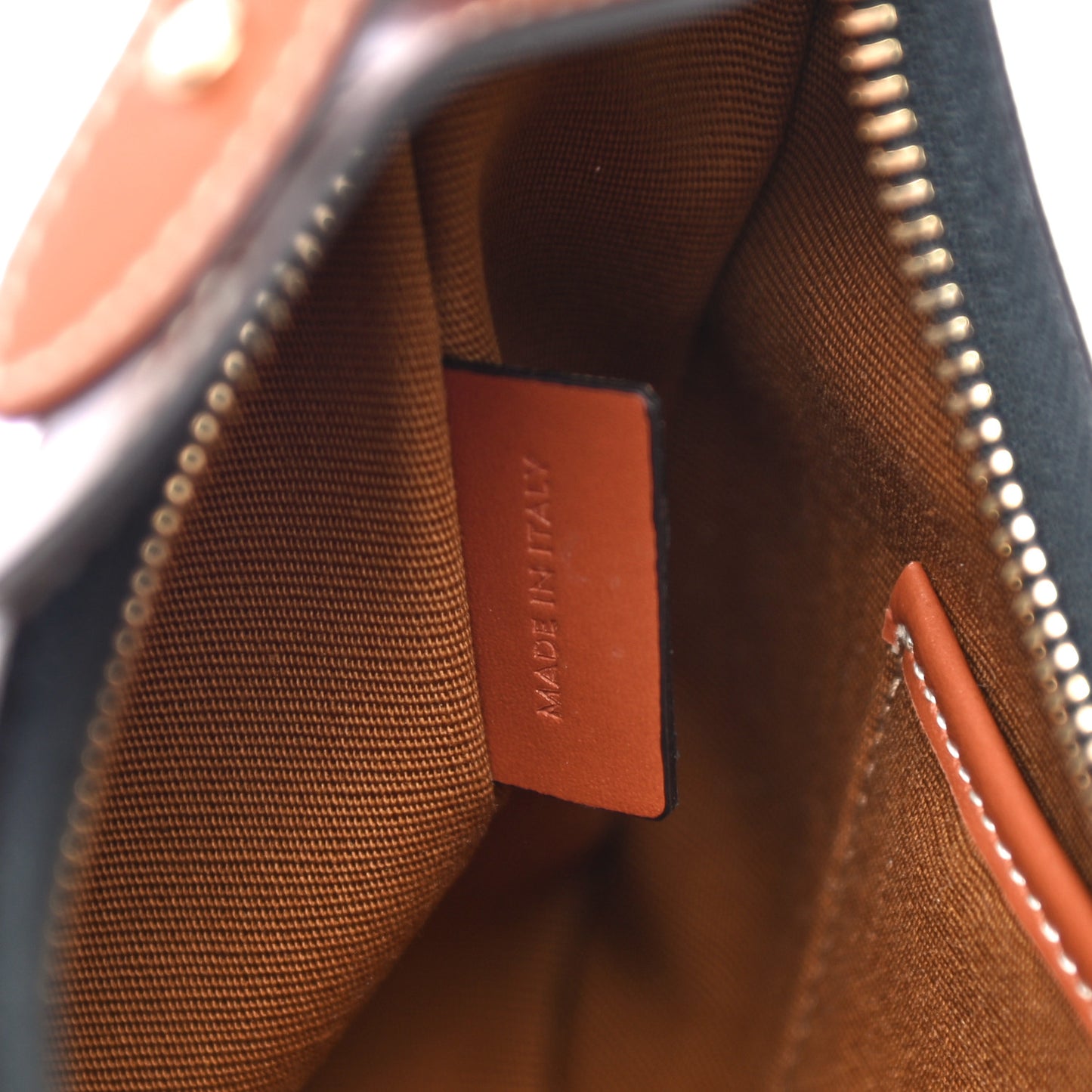 Triomphe Canvas Calfskin Ava Shoulder Bag Tan