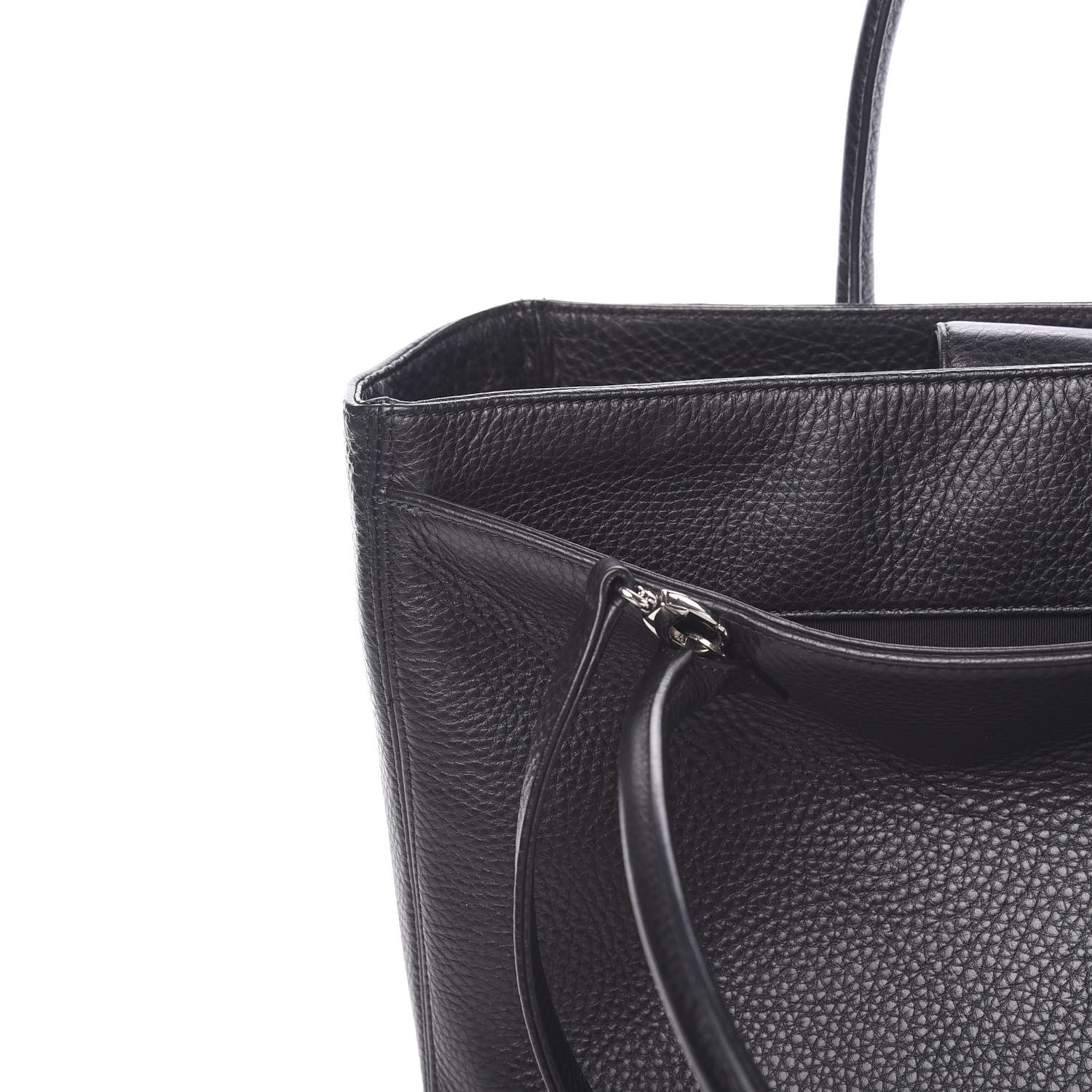 Chanel Deerskin Cerf Executive Shopper Tote Black 15 of 17