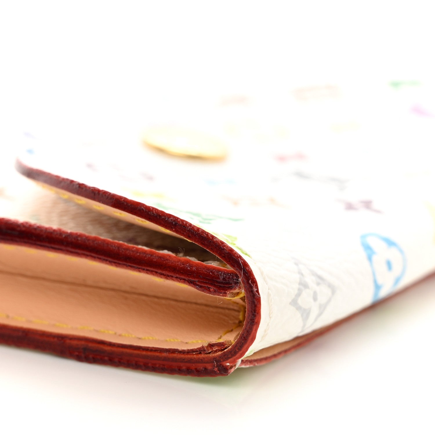 Louis Vuitton Monogram Multicolor Business Card Holder White 7 of 7