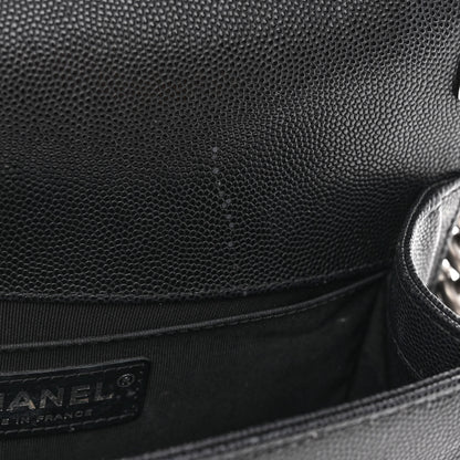 Chanel Caviar Quilted Small Boy Flap Black 11 of 12