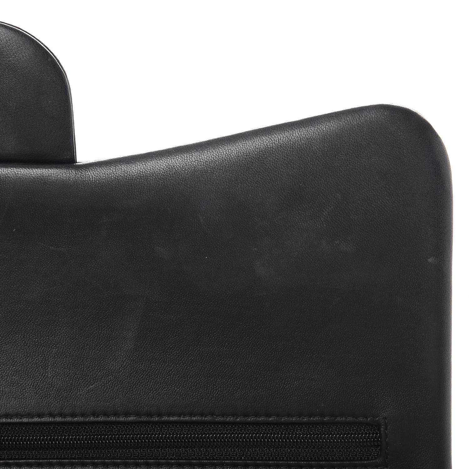 Chanel Lambskin Quilted Jumbo Double Flap Black 11 of 19