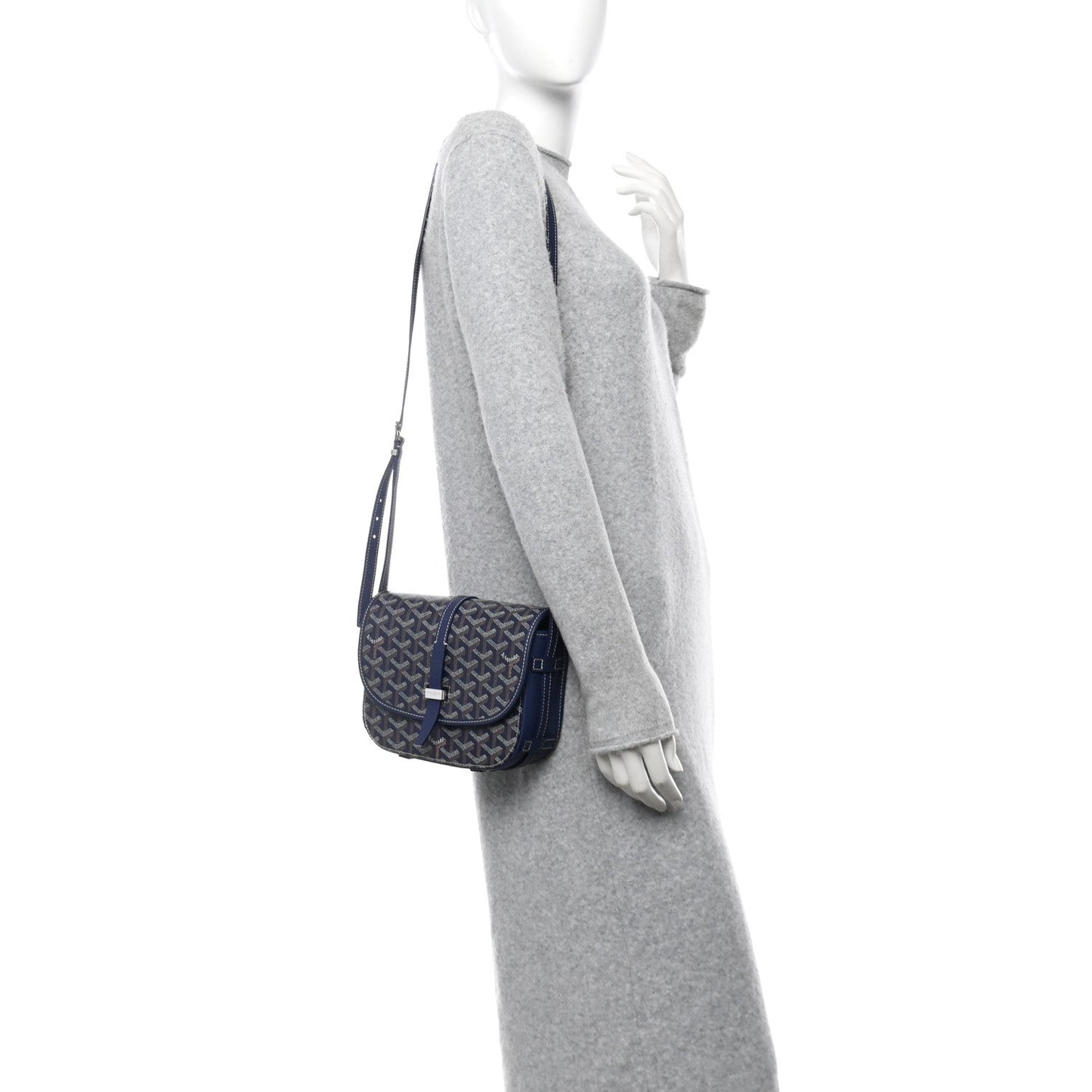 ine Belvedere II PM Messenger Bag Navy
