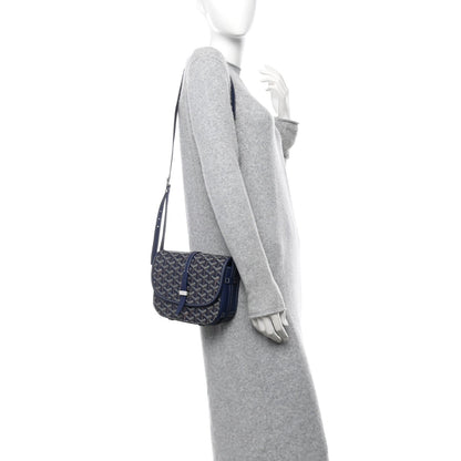 Goyard ine Belvedere II PM Messenger Bag Navy 2 of 7