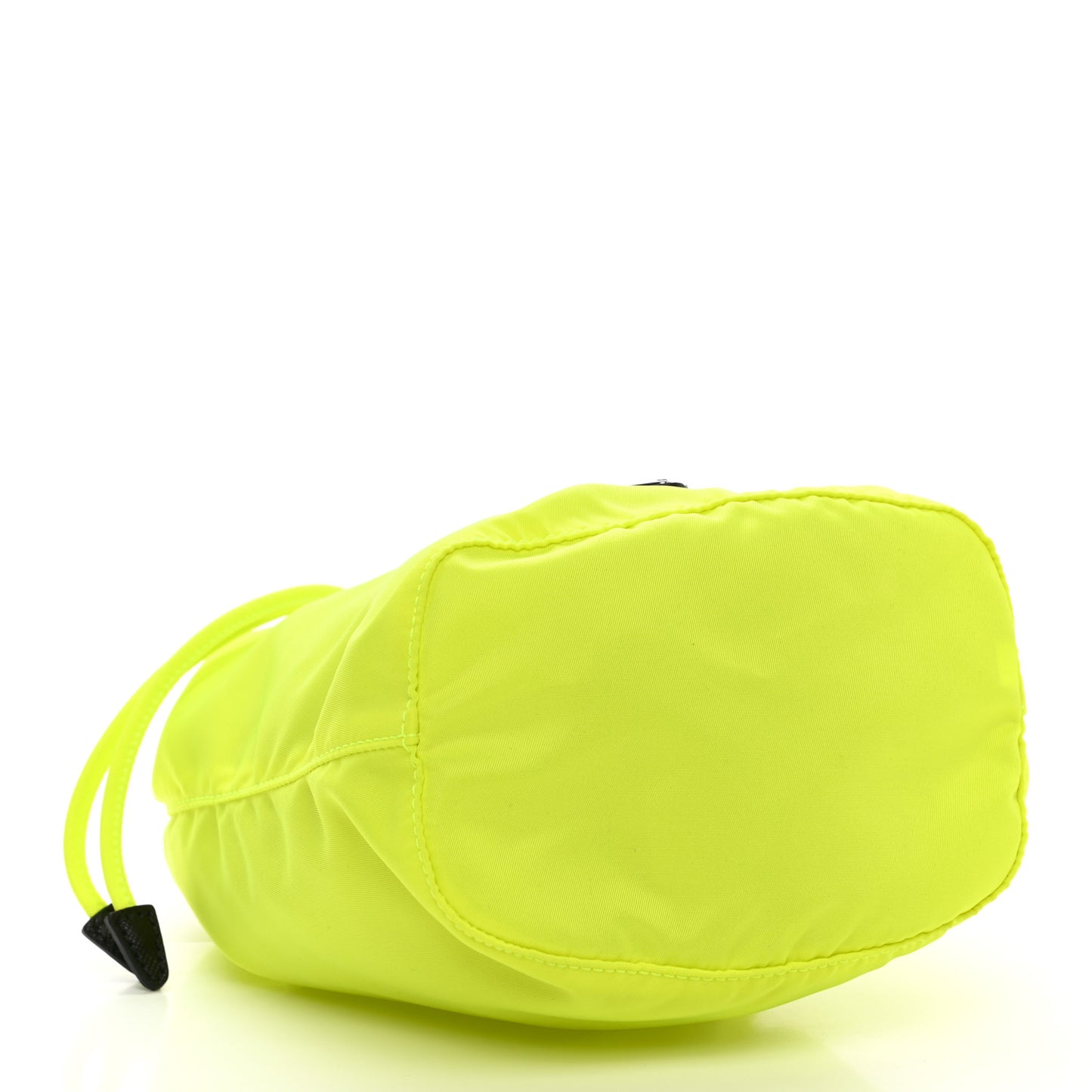 Nylon Vela Drawstring Pouch Fluo